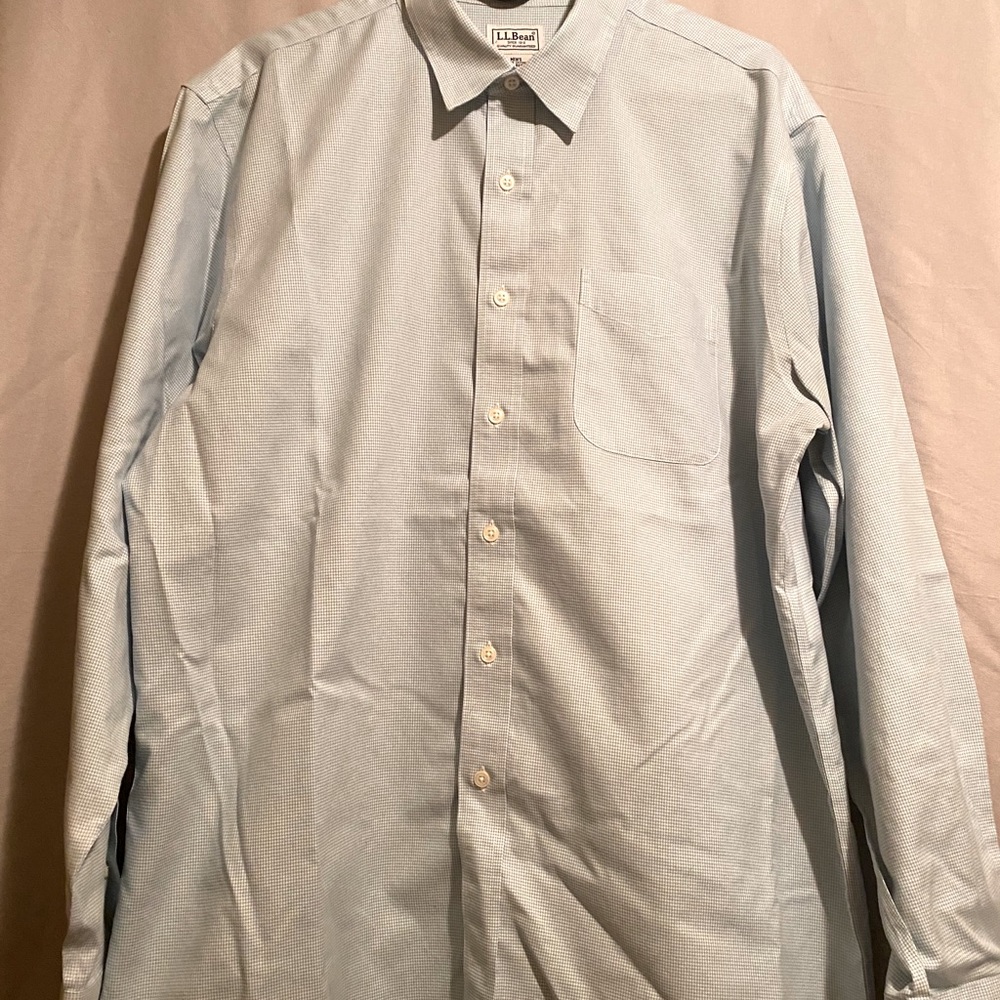 L.L. Bean Button Down Dress Shirt